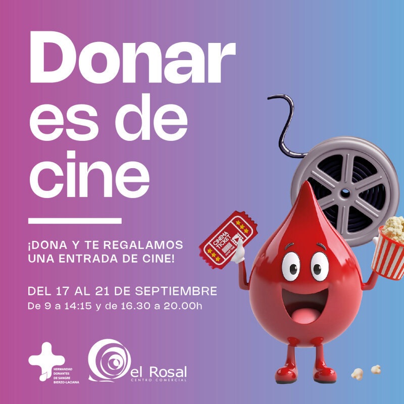 Donar es de cine