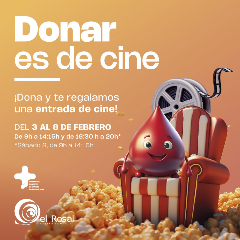 Donar es de cine